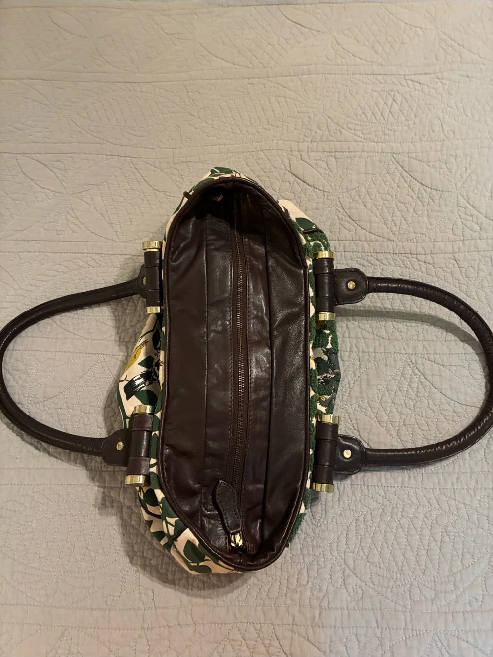 Anthropologie Lucky Penny boho Bird shoulder bag - Picture 4 of 7